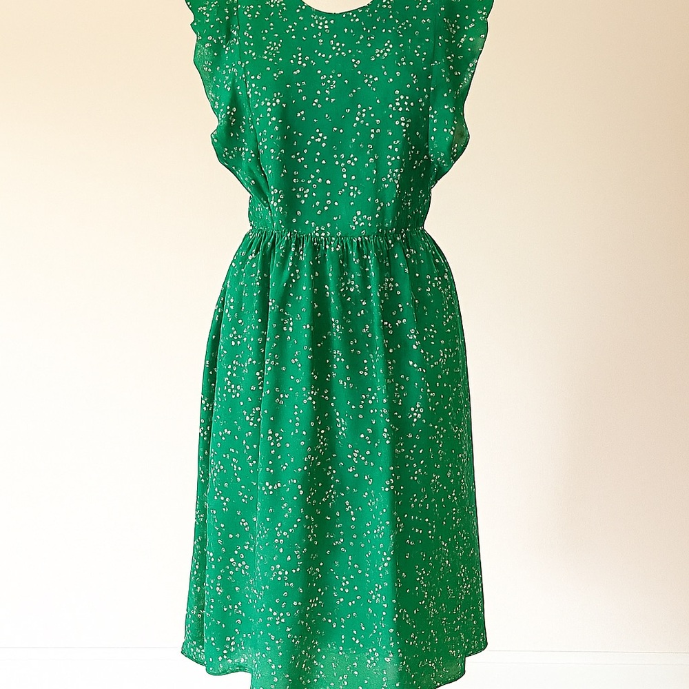 Green Polka Dot Dress